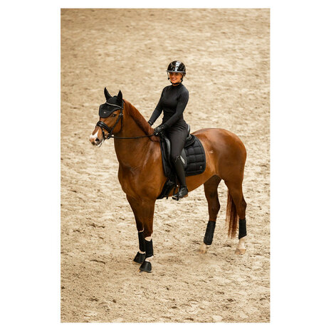 BR CLX long-sleeve zip-up trainingsshirt meteoriet
