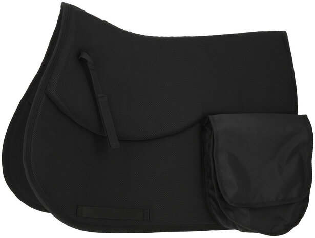 Randol's zadeldek Mesh Treck zwart