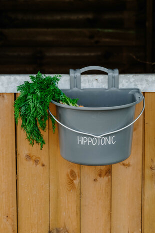 HippoTonic voerbak haken en handvat 14 liter