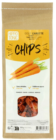 HippoTonic wortelchips 500 gram