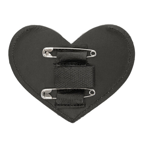 QHP startnummers Heart zilver