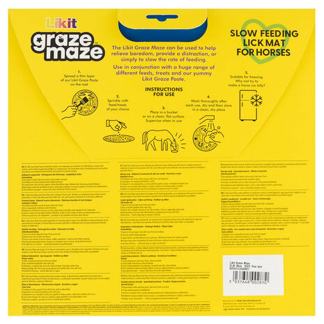 Likit Graze Maze likmat blauw