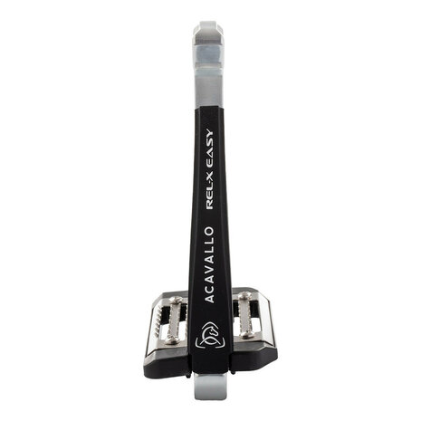 Acavallo stijgbeugels REL-X Easy alu/zwart