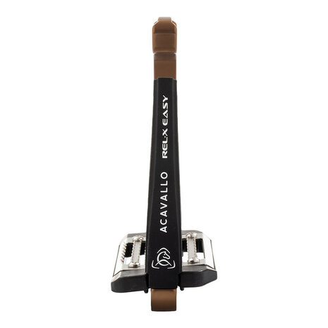 Acavallo stijgbeugels REL-X Easy brons/zwart