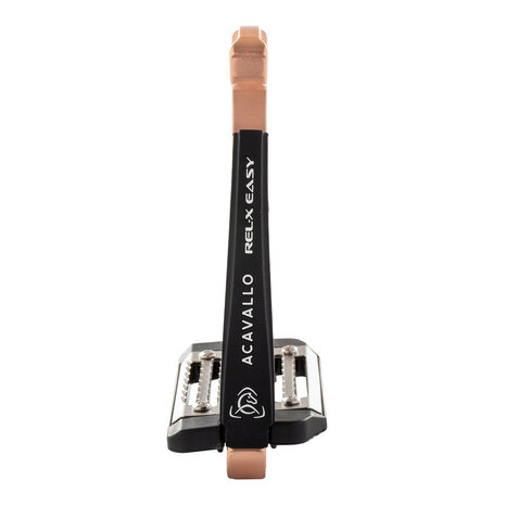 Acavallo stijgbeugels REL-X Easy rosé/zwart