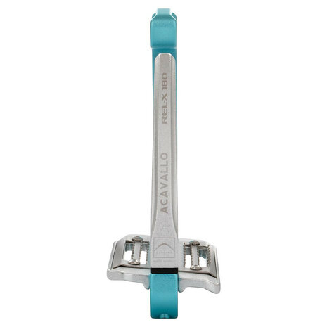 Acavallo stijgbeugels REL-X 180 sky blue/alu