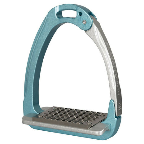 Acavallo stijgbeugels Arena AluPlus 2.0 sky blue/alu