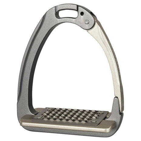 Acavallo stijgbeugels Arena AluPlus 2.0 titanium/nikkel