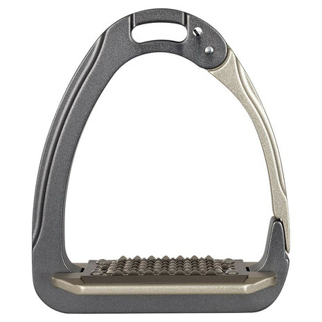 Acavallo stijgbeugels Arena AluPlus 2.0 titanium/nikkel