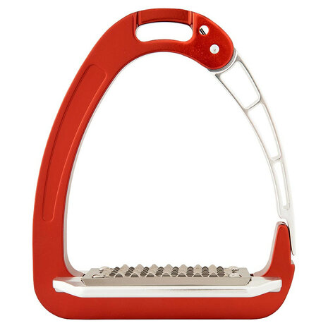Acavallo beugels Arena AluPLUS rood/zilver