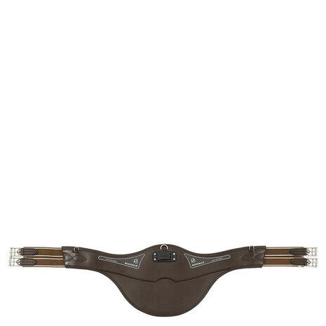 Acavallo singel met buikflap Comfort Gel bruin