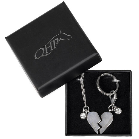 QHP ketting en hoofdstel bedel set Friendship