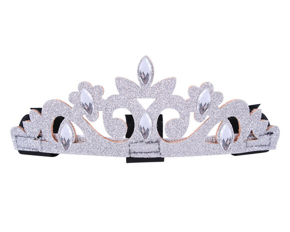 QHP kroon paard zilver