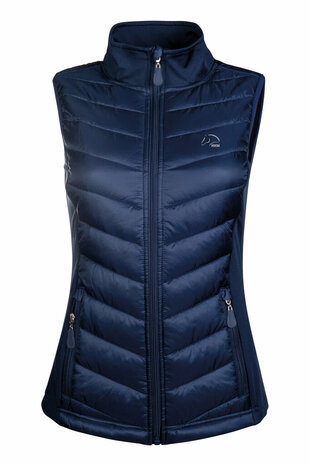 HKM bodywarmer Basel donkerblauw