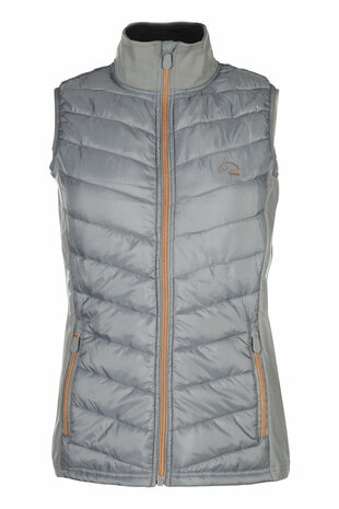 HKM bodywarmer Basel grijs/rosé
