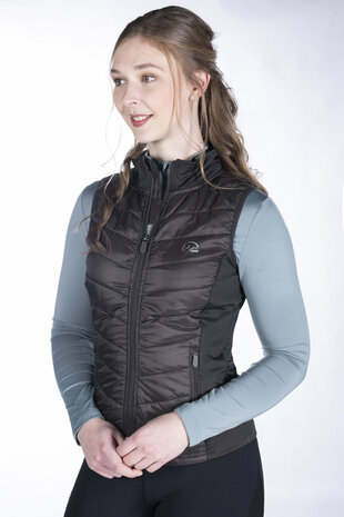 HKM bodywarmer Basel antraciet