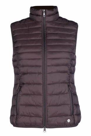 HKM bodywarmer Lena donkerbruin