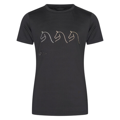 HV Polo t-shirt kids Wesla zwart