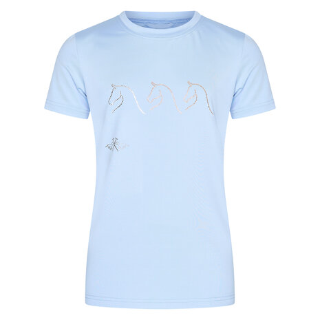 HV Polo t-shirt kids Wesla lichtblauw
