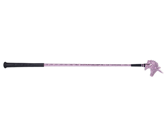 QHP rijzweep Eenhoorn roze hart