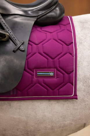 Imperial Riding zadeldek Lovely Pearl DR dark flower