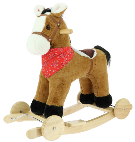 EquiTheme hobbelpaard bruin