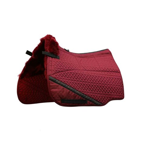Edix zadeldek 8 pocket merino GP/springen bordeaux