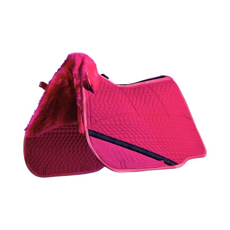 Edix zadeldek 8 pocket merino GP/springen framboos