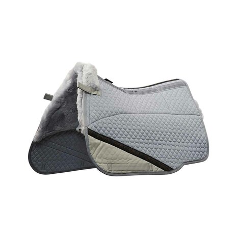Edix zadeldek 8 pocket merino GP/springen grijs