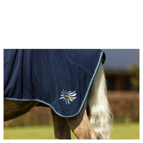 BR Mini Horse uitrijdeken midnight navy