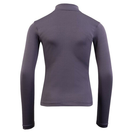 BR Mini Horse zip-up shirt longsleeve cadet
