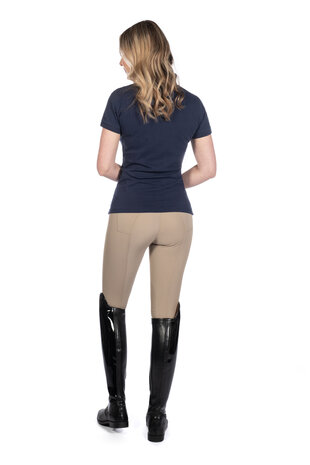 HKM poloshirt Elisa donkerblauw