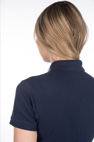 HKM poloshirt Elisa donkerblauw