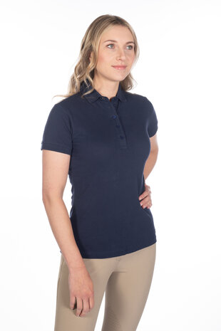HKM poloshirt Elisa donkerblauw