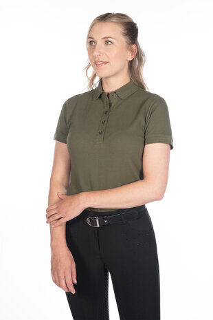 HKM poloshirt Elisa khaki