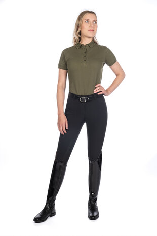 HKM poloshirt Elisa khaki