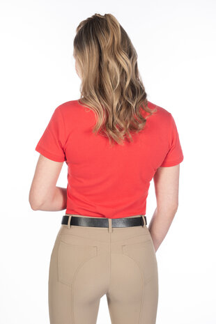 HKM poloshirt Elisa rood