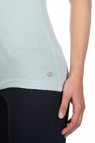 HKM poloshirt Elisa lichtblauw