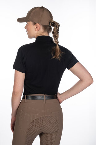 HKM poloshirt Elisa zwart