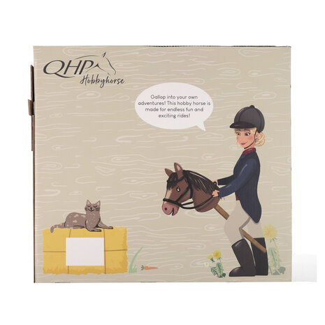 QHP Hobby Horse grijs