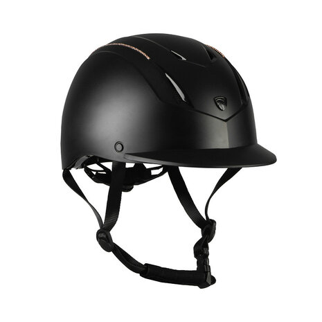 Horka cap Dali Strass zwart/rosé