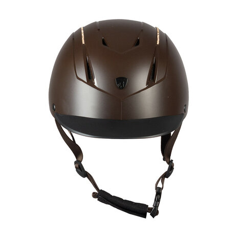 Horka cap Dali Strass bruin/rosé
