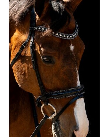 Anatomisch Hoofdstel met Swarovski & Rocky Glitters