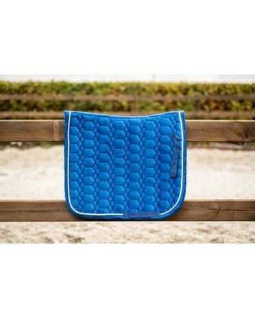 HB Showtime zadeldek Velvet turkish blue