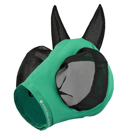 Imperial Riding vliegenmasker UV bescherming Trail Ride blauw