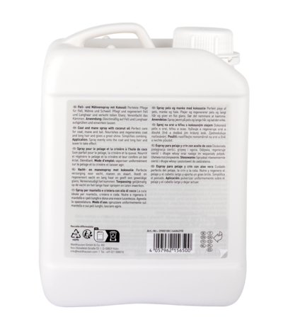 Waldhausen antiklit spray voor vacht, manen en staart – met aloe vera en glanseffect 2,5 liter