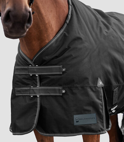 Waldhausen regendeken Arctic 0 gram zwart