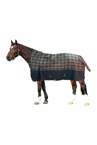 HKM Regendeken Pittsburgh Karo High Neck 300 gram