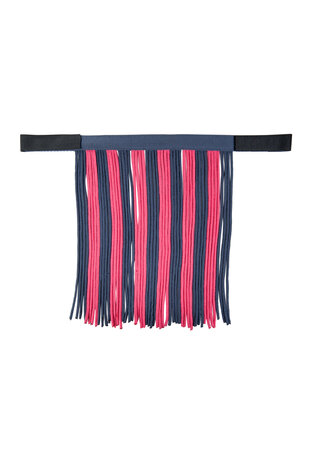 HKM halsterset met halstertouw & vliegennet grijs