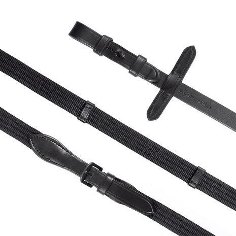 Harry’s Horse Hoofdstel Anatomic Black Crystal